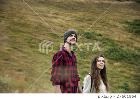 People Relaxation Mountain Carefree Togetherness Concept 27601964