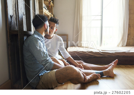 Gay Couple Love Home Concept 27602205