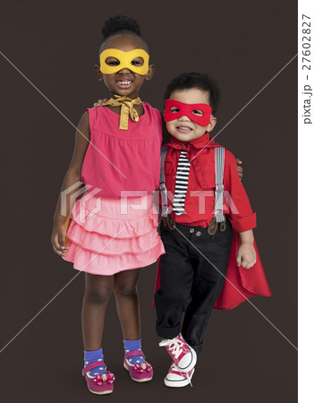 Boy And Girl Superheroes Concept 27602827