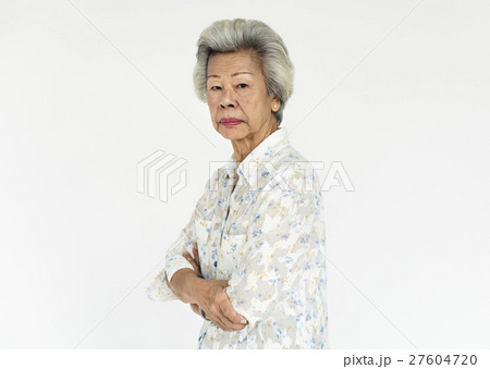 Woman Lady Casual Studio Model Natural Portrait Concept 27604720