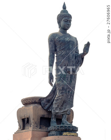 Walking buddha statue at Phutthamonthon, Thailand 27606965
