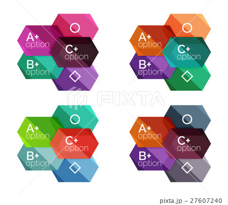 Abstract infographic banners for your content 27607240