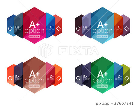 Abstract infographic banners for your content 27607241