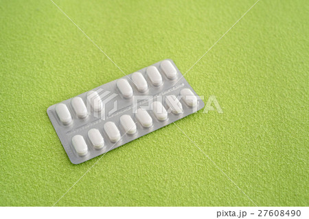 Blister pack of pills Blister pack of pills 27608490