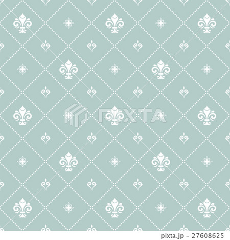 Seamless Vector Pattern With Royal Lily 27608625