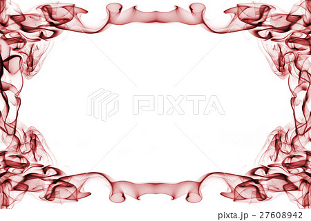 Beautiful frame of a smoke on a white background Beautiful frame of a smoke on a white background 27608942