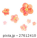 梅の花　水彩 27612410