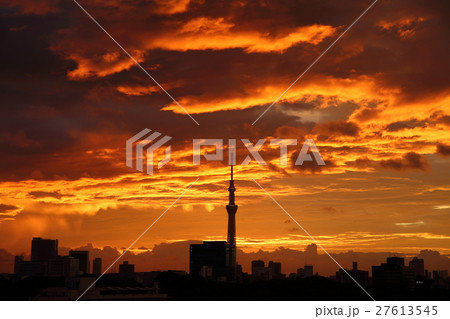 東京の朝焼け 4 27613545