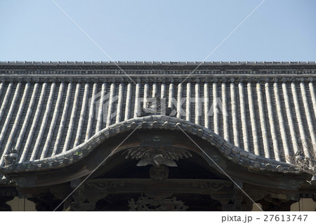 瓦屋根のパターン 瓦屋根のパターン 27613747