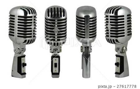 old fashioned microphone 27617778