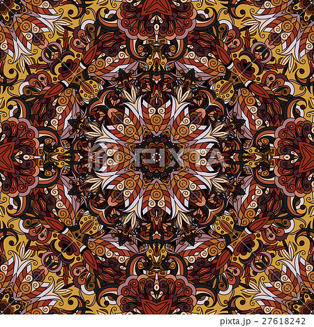 Mandala  seamless  pattern.Vintage vector 27618242