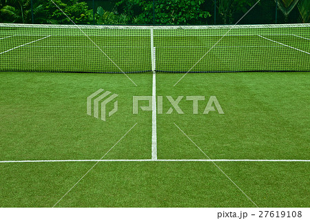 tennis grass court good for background 27619108