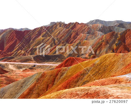 Colorful Danxia Topography,Zhangye,Gansu,China 27620097