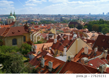 Prague. A city landscape with a roofs 27620231