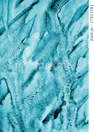 Abstract blue watercolor on paper texture Abstract blue watercolor on paper texture 27621081