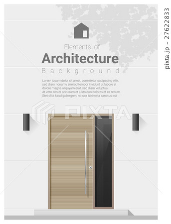 Elements of architecture , front door background 3 27622833