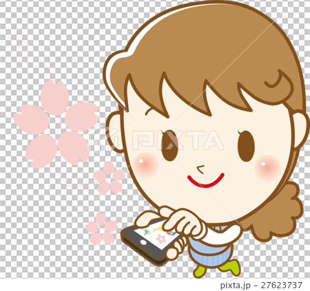 使用智慧型手機的女人 27623737