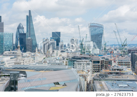 London view on business modern district. 27623753