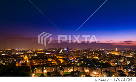 View of Edinburgh. Scotland. Sunset. 27623754
