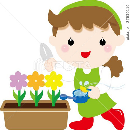 ガーデニングの女性 ガーデニングの女性 27630110