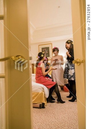 ホテル女子会　ヘッドドレス 27632854