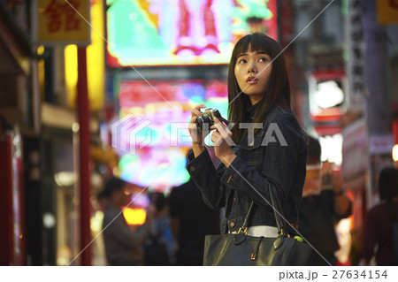長崎中華街　カメラ女子 27634154