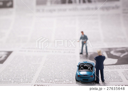新聞 　ジオラマ 27635648