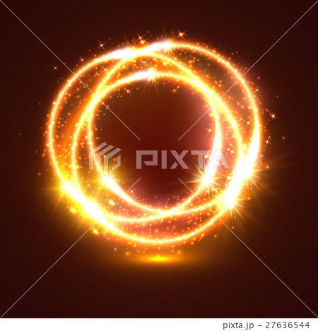 Light flashes and sparkler lights circles Light flashes and sparkler lights circles 27636544
