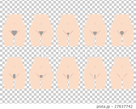 アンダーヘアのデザイン　脱毛 27637742