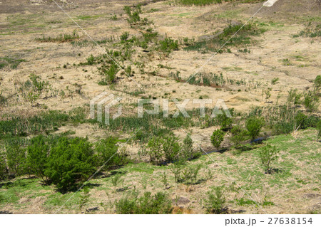水が抜けた藤沼湖 27638154