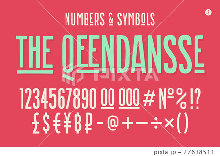 Hand-drawn condensed alphabet and font. Part One Hand-drawn condensed alphabet and font. Part One 27638511