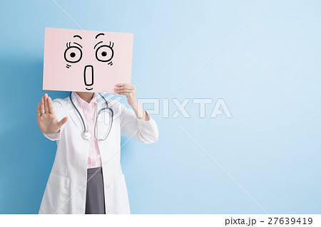 woman doctor take surprise billboard woman doctor take surprise billboard 27639419