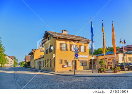 morning time at Fussen city, Bavaria Germany morning time at Fussen city, Bavaria Germany 27639603