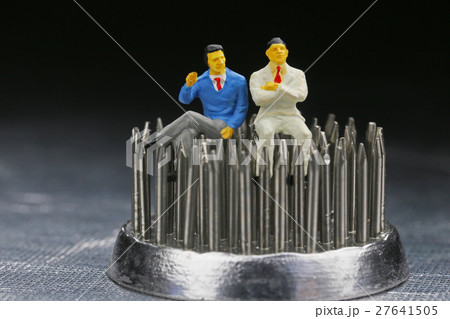 剣山とビジネスマン 27641505