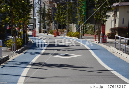 自転車通行帯 自転車通行帯 27643217