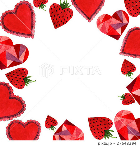 Happy Valentines Day love celebration frame in a 27643294