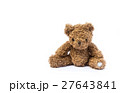 brown teddy bear isolated on white background 27643841