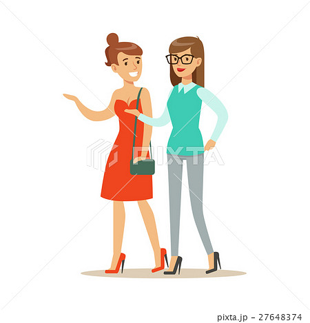 Happy Best Friends Having Good Time Together 27648374