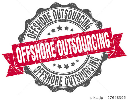 offshore outsourcing stamp. sign. seal offshore outsourcing stamp. sign. seal 27648396