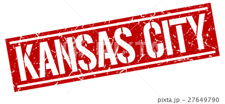 Kansas City red square stamp 27649790