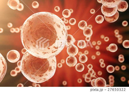Red cell background. Life and biology, medicine 27650322