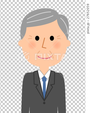 シニア男性　スーツ 27652059