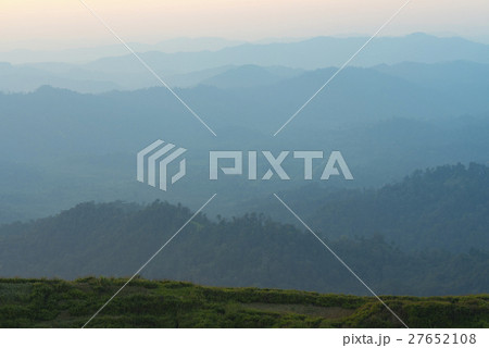 the mountain of Thailand national Park, sunset the mountain of Thailand national Park, sunset 27652108