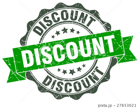 discount stamp. sign. seal 27653021