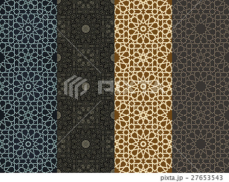 Seamless islamic Moroccan pattern. Arabic 27653543
