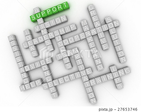 3d image Support issues concept word cloud 3d image Support issues concept word cloud 27653746