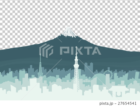 Mt.Fuji and Tokyo 27654541