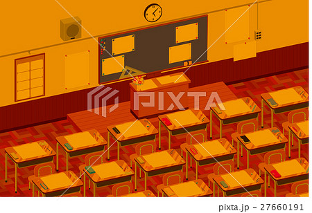 夕暮れの教室 夕暮れの教室 27660191