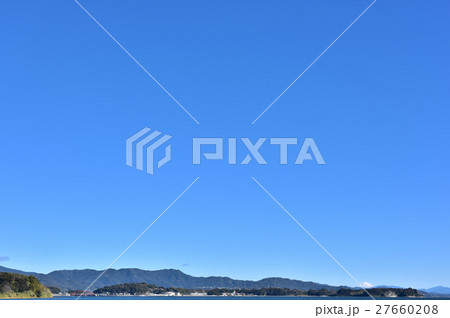 浜名湖西岸から望む富士山 27660208