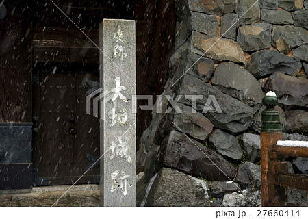 大垣城・雪景色 27660414